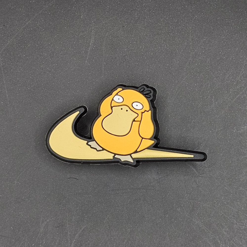 (5/$15) Psyduck Just do it Croc Charm